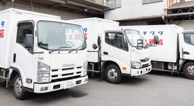 田口本店自社配達便